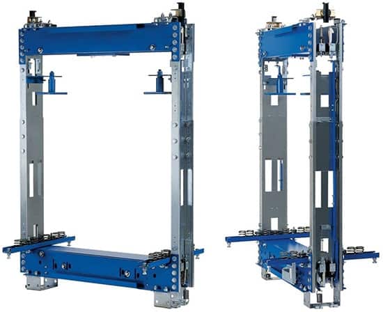 Cọc dóng cabin thang máy,áp rail cabin thang máy