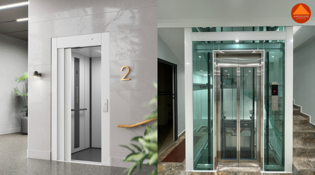 Thang máy cửa mở tự động